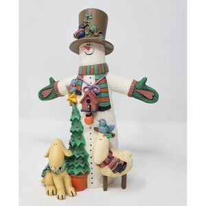 Lang and Wise Snowman "All Decked Out 2" w/Box  Classic Santa Sue Dreamer 1st Ed